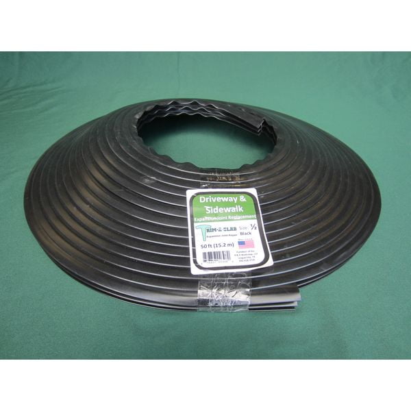 Trim-A-Slab 3/8 in. x 25 ft. Concrete Expansion Joint in Black