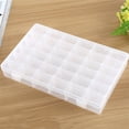 thumbnail image 3 of CNKOO Plastic Jewelry Organizer  36 Comparments Thread Organizer with Adjustable Dividers Transparent Storage Box for Beads  Letter Board Letters  Embroidery Floss and Craft, 3 of 8
