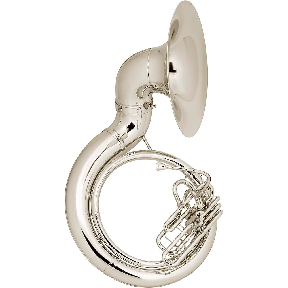 Conn 20K Series Brass BBb Sousaphone 20KSP Silver Instrument Only
