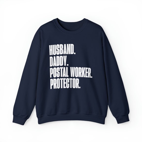 Postal worker Dad Fathers Day Birthday Ideas Sweatshirt, Gifts, Crewneck