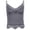 Gray, variant on Womens Wireless Bras - Fashion Women Solid Color Steel Rings Lace Pad Gathering Camisole integrated Type Daily Bra - Army Green