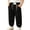 Black, variant on JSCDRPDWL Pull on Sweatpant for Toddler Boys Girls Cotton Elastic Waist Cute Trousers with Drawstring Kids Lightweight Jogger Pants with Pockets