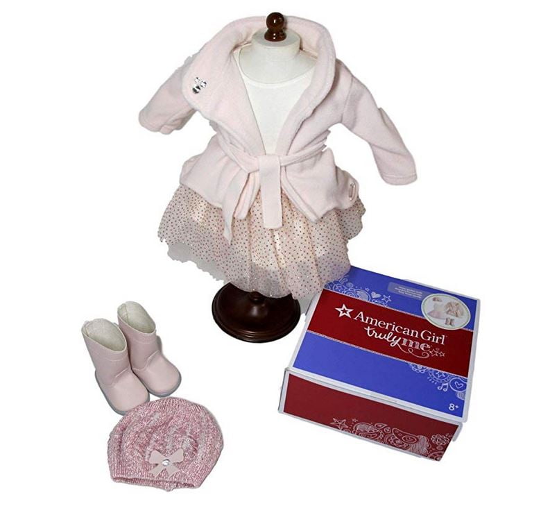 american girl winter sparkles outfit