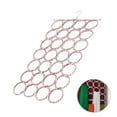 thumbnail image 5 of Ties Belt Display Holder Scarf Hanger Circle Storage 28/12 Holes Scarves Holder Closet Storage Rack, 5 of 10