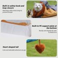 thumbnail image 4 of Sac de Transport en Toile pour Animaux de Compagnie Sac de Poitrine Réutilisable Portable en Forme de Lion pour Petits Chiens Chats Fournitures pour Animaux, 4 of 8