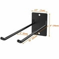 thumbnail image 3 of 1 Pack Garage Storage Organizer for Tool Organization Heavy-Duty Solid Steel Wall Hanger for Garden Tools - Shovel Holder, Rake/Broom Yard Wall Mount Hooks - Overhead Garage Storage Rack, 3 of 3