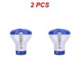 thumbnail image 1 of 1/2 Pcs Distributeur Flottant de Comprimés de Chlore et de Brome Accessoires de Spa Bain à Remous Piscine Style A 2 Pcs, 1 of 6