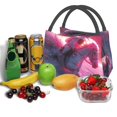 thumbnail image 3 of Easygdp Astronaut Riding Fiery Horse Bolsa de Almuerzo Insulada Reutilizable, Bolsa de Mano y Bandolera para Oficina, Trabajo, Viajes, 3 of 6