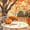 Brown, variant on Erosebridal Pumpkin Bow Twin Comforter Sets 2pcs,Fall Harvest Bedding Set,Ivory,Reversible,1 Comforter and 1 Pillowcase