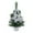 Silver, variant on Mini Christmas Trees 16" Flocked Bottle Brush Small Christmas Trees for Tabletop Christmas Decor Winter Holiday Table Decorations Christmas Village Crafts christmas ornament