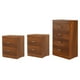 thumbnail image 2 of Set de Cajonera y 2 Buros Kirena Parota - Kessa Muebles, 2 of 4