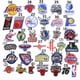 thumbnail image 2 of 35 piezas de parche bordado con logo del equipo de baloncesto, parche bordado por ordenador, decoración de planchado, parche bordado de dibujos animados, 2 of 5