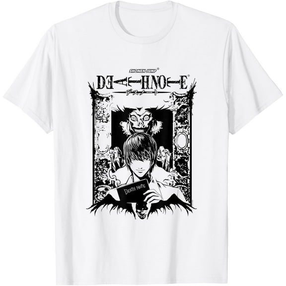 Death Note T-shirt Short Sleeve Crew Neck Cotton T Shirt for Men & Women