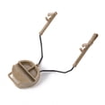 thumbnail image 4 of Caza 2 uds adaptador de riel de auriculares para soporte de suspensión de cascos Fast ACH (barro) Ehuebsd Para Estrenar, 4 of 6