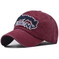 thumbnail image 1 of Casquette de Baseball en Coton Style New York Original Rétro Femmes Hommes Sports Extérieur Décontracté Quotidien Chapeau de Soleil, 1 of 8