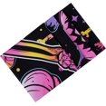 thumbnail image 5 of Tapiz de calavera de rock and roll, divertidos tapices de esqueleto, tapiz de setas hippie, tapiz de calabaza de Halloween, tapiz de estrellas de colores (95 x 73 cm), 5 of 5