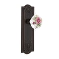 thumbnail image 2 of Nostalgic Warehouse Mearos_Prv_234_Nk Vintage Cottage Porcelain Painted Rose Privacy Door, 2 of 6