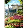 thumbnail image 2 of Blaustein, Alan 13x18 White Modern Wood Framed Museum Art Print Titled - Giardino sul Lago #4, 2 of 4