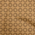 thumbnail image 1 of oneOone Georgette Viscose Tawny Brown Fabric Geometric Sewing Material Print Fabric By The Yard 42 Inch Wide, 1 of 5
