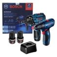 thumbnail image 1 of Taladro Atornillador + Taladro Llave Impacto + Brocas Bosch BOSCH 06019G80G4, 1 of 6