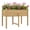 Natural Wood, variant on Outsunny Wooden Raised Garden Bed Elevated Planter Box for Flower, Natural
