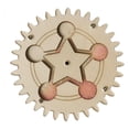 thumbnail image 3 of Kit de ocupado de madera Yotijar Juguete sensorial Engranaje rosa, 3 of 7