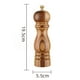 thumbnail image 5 of molinillo de sal,salero pimentero molinillo especias molinillo,accesorios de utensilios de cocina molinillo de pimienta,molinillos molinillo ajustable grueso manual,Molinillo de sal,molinillo, 5 of 5