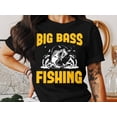 thumbnail image 3 of Funny Bass Fish Fishing Fisher Gift for Men Women Kids Boys T-Shirt Fish Fishing Fisherman Holiday Birthday Presents Men Women Kids Tshirt, 3 of 10