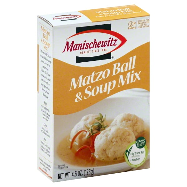 Manischewitz Matzo Ball & Soup Mix, 4.5 oz