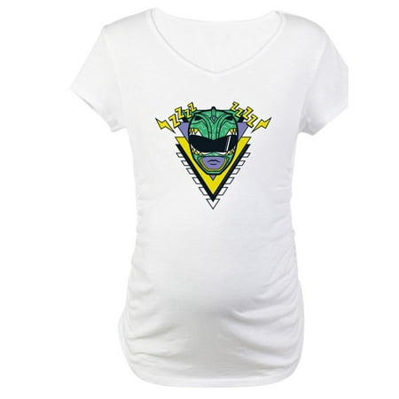 

CafePress - Power Rangers Green Rang Women s Maternity T Shirt - Cotton Maternity T-shirt Cute & Funny Pregnancy Tee