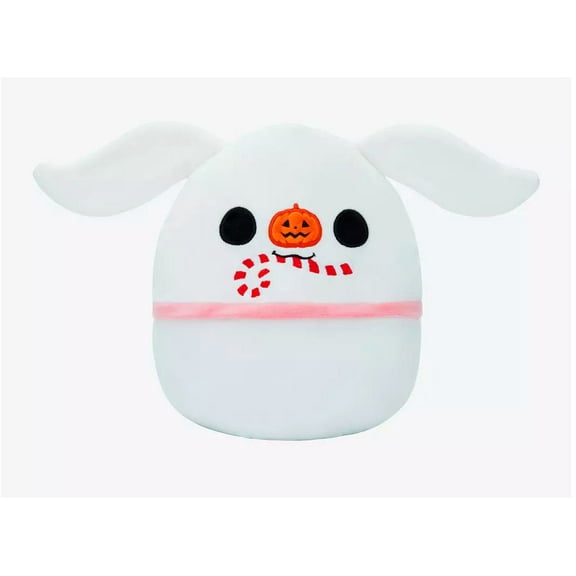 Squishmallows 8" Nightmare Before Christmas Zero with Candy Cane