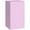 Pink, variant on HOMCOM Mini Fridge with Freezer Thermostat Reversible Door, Pink