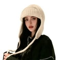 thumbnail image 2 of Trapper Hat for Women Plush Winter Ear Muffs Trendy Fitness Fall Fashion Fleece Women's Hats & Caps Khaki, 2 of 7