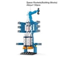 thumbnail image 1 of SALYWEE Space Shuttle Building Blocks, Space Ship Model Toy, Rocket and Space Station Building Bricks, Collectibles Gifts for Space Fans, 1 of 12