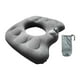 thumbnail image 2 of Almohada inflable en forma de dona, cojín para hemorroides, transpirable, cómodo para el asiento del coxis, cojín en forma de dona para coche, oficina Gris, 2 of 10