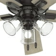 thumbnail image 4 of Hunter 51099 Crestfield 60-In. Ceiling Fan with LED Lights (Noble Bronze), 4 of 13