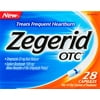 Zegerid OTC Heartburn Relief 24 Hour Stomach Acid Reliever with Omeprazole and Sodium Bicarbonate, Capsules, 28 Count
