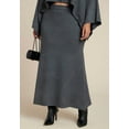 thumbnail image 2 of ELOQUII Women's Plus Size Sweater Maxi Skirt, 2 of 3