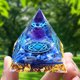 thumbnail image 1 of 6cm Piedra Natural Orgonite Pirámide Cristales Orgone Energía Adornos Artesanía Regalos Likrtyny Para estrenar, 1 of 6