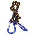 thumbnail image 2 of 24” Bungee Strap with Aluminium Carabiners Hook Tie Down Fastener Holder 1pc, 2 of 4