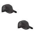 thumbnail image 2 of Wisewang Men Hat Clothing Accessory Sunshade Adjustable Outdoor Summer Quick Drying Mesh Baseball Caps Birthday Gift Black 2Set, 2 of 6