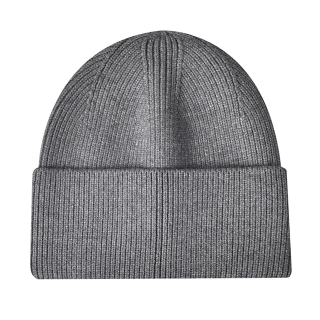Visland Ribbed Ear Flap Thickened Warm Winter Hat Unisex Riding Knitted Beanie Cap Costume Accessories