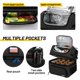 thumbnail image 3 of Bolsa de almuerzo MIER con aislamiento de doble compartimento, gris oscuro, 3 of 6