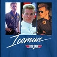 thumbnail image 3 of Top Gun - Iceman - Men's Long Sleeve Graphic T-Shirt, 3 of 5