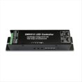 thumbnail image 1 of LED DMX512 4CH Digital Display Decoder Dimming Driver LED DMX512 Decoder for RGBW Strip Light DC12-24V 4A/CH,1 x LED DMX512 Decoder,Black, 1 of 8