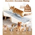 thumbnail image 5 of Dog Ramp for Couch Sofa and Low Bed, 15.7" W Foldable 2-in-1 Pet Steps & Ottoman, Non-Slip Wooden Pet Stairs for Small Senior Injured Dogs & Cats, 5 of 6