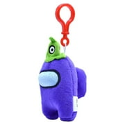 Among Us Backpack Hanger 3 Plush Toy, 1 Mystery Action Figure, Children Ages 3+
