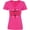 Cyber Pink, variant on Inktastic Happy Canada Day- maple leaf circle Women's V-Neck T-Shirt