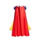 thumbnail image 3 of Vestido de princesa Blancanieves de Disney para niñas, manga abullonada con capa, disfraz de Halloween, Carnaval, fiesta, vestidos de cumpleaños para niños, 3 of 5