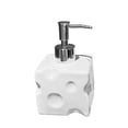thumbnail image 1 of Soap Dispenser Ceramic Pump Soap Container for Bathroom Kitchen Laundry Room Small, 1 of 8